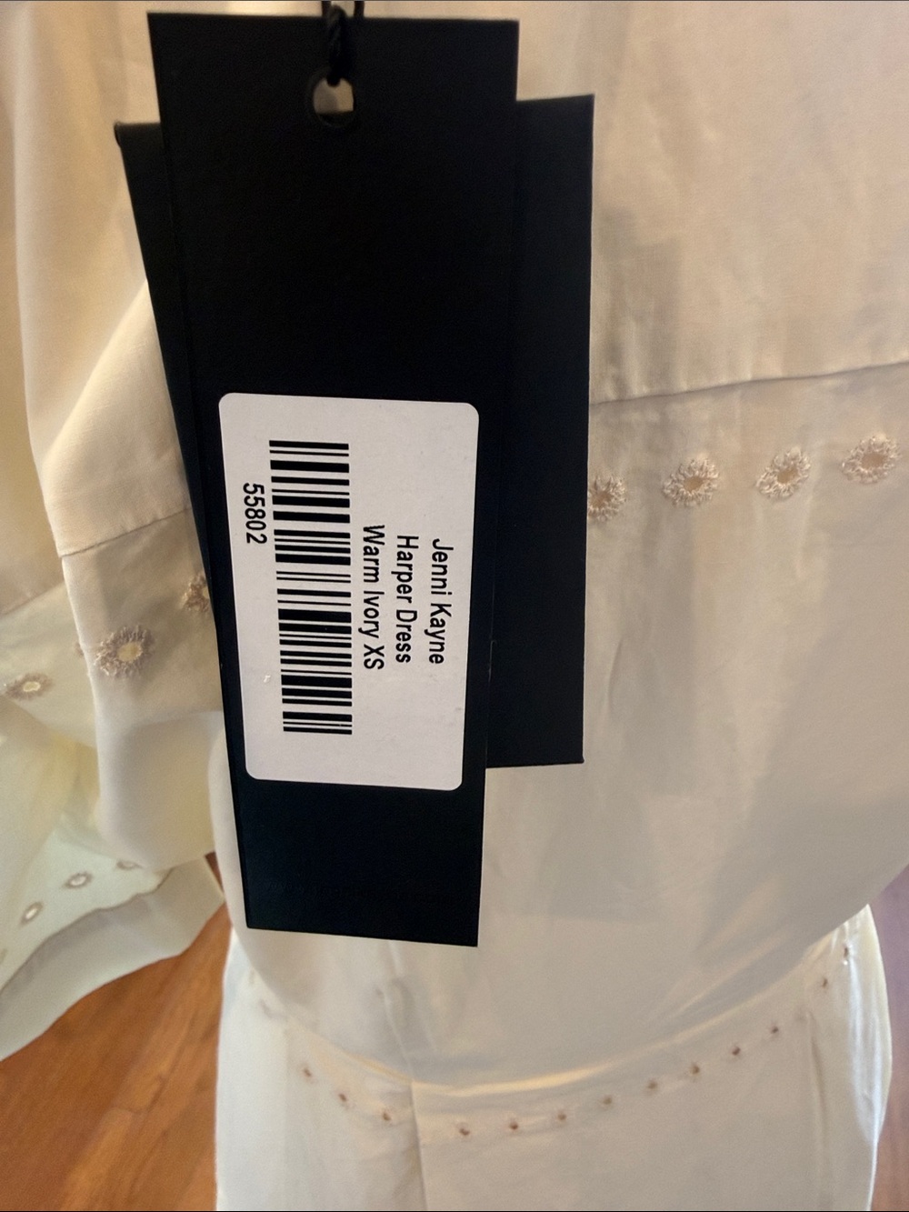 Jenni Kayne Cream Button-Front Maxi Dress - Picture 6 of 6